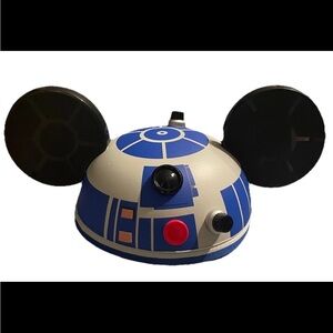 R2-D2 Disney Parks Star Wars R2-D2 DROID Mickey Mouse Ears Hat LUCASFILMS